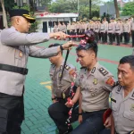 Upacara Kenaikan Pangkat Personel Polres Tangerang Selatan,Kamis (2/7/2026)